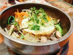 石锅拌饭-草家酱蟹炭火烤肉店(珲春南路一店)