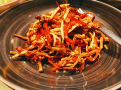 鲍汁茶树菇-华豫川酒家(双子塔店)
