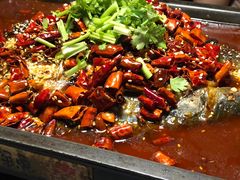 凌波鱼-探鱼·鲜青椒爽麻烤鱼(广州花都来又来店)