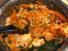 牛肉拌饭-明洞阿姨·韩式酱蟹烤肉·创意料理(三元桥店)