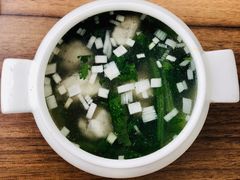 鲜嫩黄花鱼丸汤-将相和·海鲜蒸饺大连菜