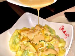 芝麻酱拌荠菜鲜肉馄饨-东泰祥生煎馆(重庆北路店)