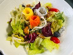 鲜蔬大拌菜-旺顺阁鱼头泡饼(小红门店)