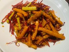 香辣莲藕条-绿茶餐厅(深圳龙华天虹购物中心店)