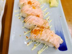 三文鱼寿-银子铁板烧料理自助餐(人民广场店)