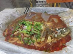 -卢渔翁纸包·脆皮烤活鱼(麓谷小镇店)