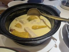 南瓜芋头煲-百味馆·粤菜·湛江菜(后海花园店)