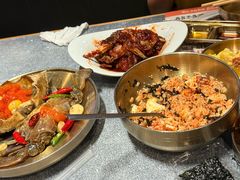 -草家酱蟹炭火烤肉店(珲春南路二店)