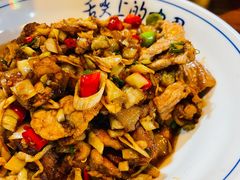白辣椒炒鸡杂-湖南码头·地道岳阳美食·湘菜(魏公村店)