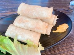 炸春卷-拉面莊夢語＆中华料理八椿
