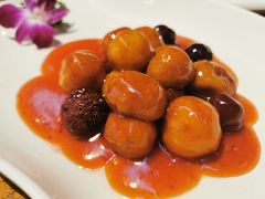 杨梅乳球-新竹里馆·花园餐厅(兴苑路店)