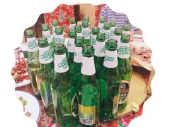 青啤-闯关东东北农家菜(崂山石老人店)