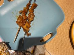 鸡胗串-街角等你.大连海鲜烧烤.经典铁板海鲜串(西安路店)