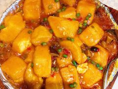 铁板财神豆腐-望乡楼上海菜(日月光店)