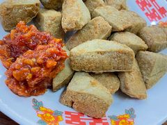 干煎臭豆腐-谢记上海大排档(长寿路店)