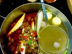 鸳鸯锅-宴全牛粤来越牛潮汕鲜牛肉火锅(海州万达广场店)