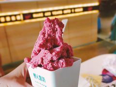 仙居杨梅冰淇淋-野人牧坊Gelato(天津南开大悦城店)