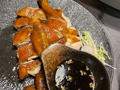 百合桂花豉油鸡-六个大厨·秘制粤菜(广州塔店)