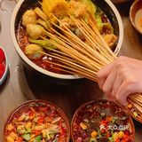 苏州探店🍻夏日夜晚在淮海街喝酒撸串吃冒菜