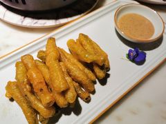 咸蛋黄四季豆-初蓉丨遇见新川菜(亲贤街荣耀店)