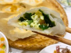 虾仁素三鲜锅贴-闫府私房菜(经四路万达店)