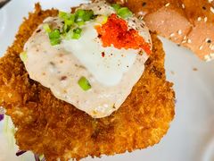 香炸鱼扒汉堡-Lets burger非常汉堡·环球风味(蓝色港湾店)