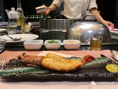 焗虾-一板铁板烧·隐秘一线江景花园餐厅(西湖左岸·天元店)