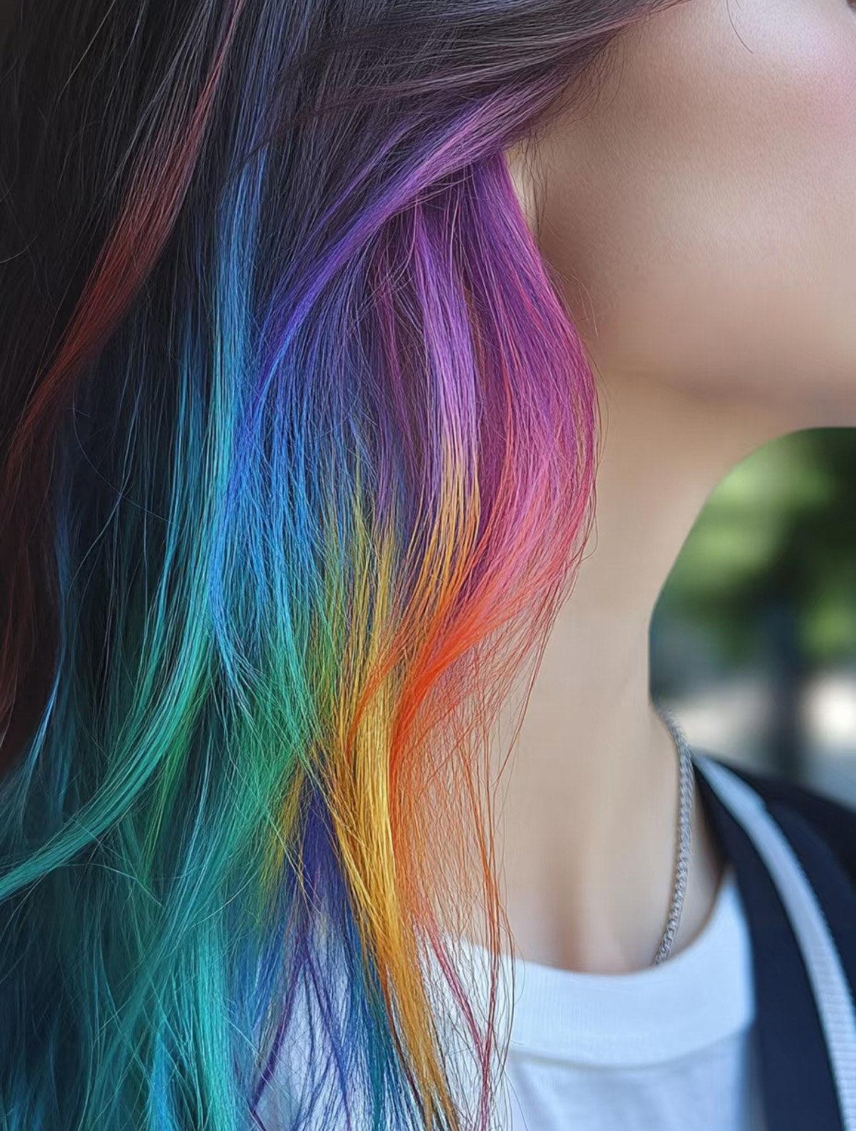 彩虹发色秀起来