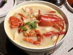 清汤山药煮波士顿龙虾-肴约·花园式餐厅(湖里店)