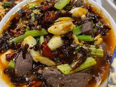 香辣鸡血-丹虾|文和友小龙虾·烙锅(陕西路旗舰店)
