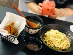 排骨酥拌面-贡梅老面馆·蟹粉面·无锡特色小吃(南长街主推店)