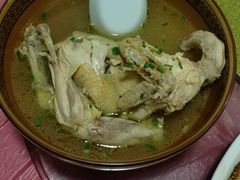 农家散养草鸡汤-喜洋洋蟹庄(阳澄湖店)