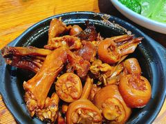 鸭脚猪尾煲-海宁煲农家菜(惠南镇店)