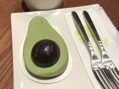 绿色星丸子蛋糕-星巴克臻选(上海中环广场2F店)