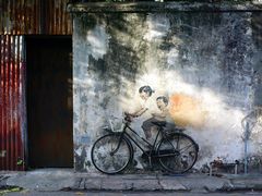 -槟城街头艺术街区