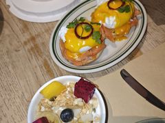 烟熏三文鱼班尼蛋-果仁·意大利餐厅(财富广场店)