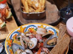 白葡萄酒烩混合海鲜-IL TEATRO 精品意大利餐厅