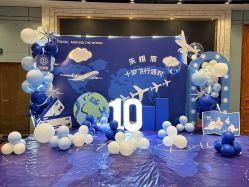 -团子宝宝宴派对百日宴生日布置策划·求婚策划·气球布置别墅民宿
