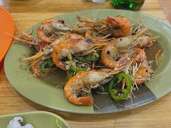 胡辣罗氏虾-贞姨美食·老字号海鲜大排档