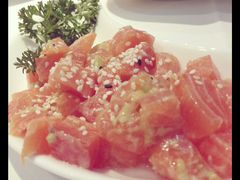 葱花三文鱼-老洋房花园饭店(绍兴路店)