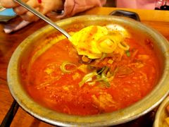 猪颈肉泡菜汤-金北顺大锅家(신사본점)