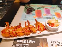 双汁椰香凤尾虾-半秋山西餐厅(襄阳万达店)