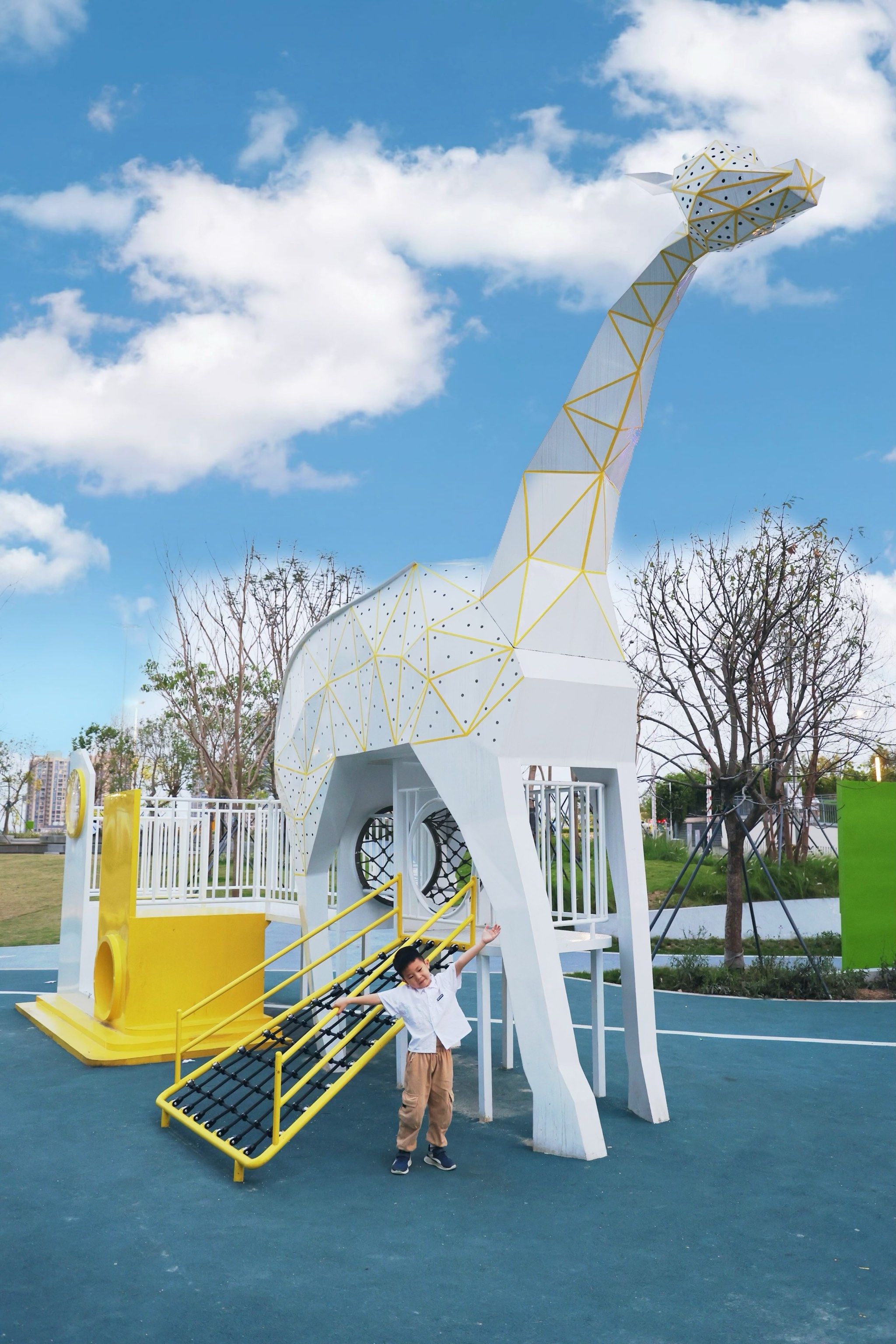 在深圳❗️免费❗️地铁直达的长颈鹿乐园❗️