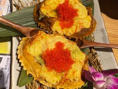 芝士焗蟹宝-鲔吞·和牛寿喜烧(闵行区绿瘦酒店)