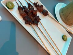 烤羊肉串-桂满陇·杭州小馆(巴黎春天浦建店)