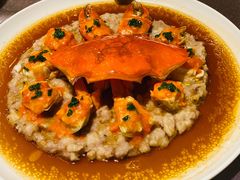 和乐蟹蒸手剁肉饼-广州文华东方酒店·江-由辉师傅主理