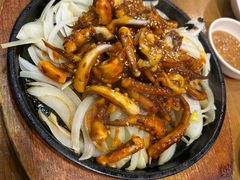 铁板鱿鱼须-喇喇排骨火锅·传统韩式脊骨汤(望京西园总店)