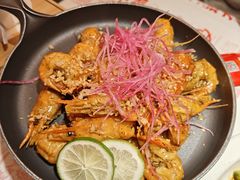 奶油爆膏罗氏虾-谭十三大排档·18年老字号(船山路总店)
