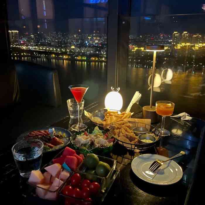 u sky天空酒廊-"终于跟小伙伴们打卡来啦～ [薄荷]环境.