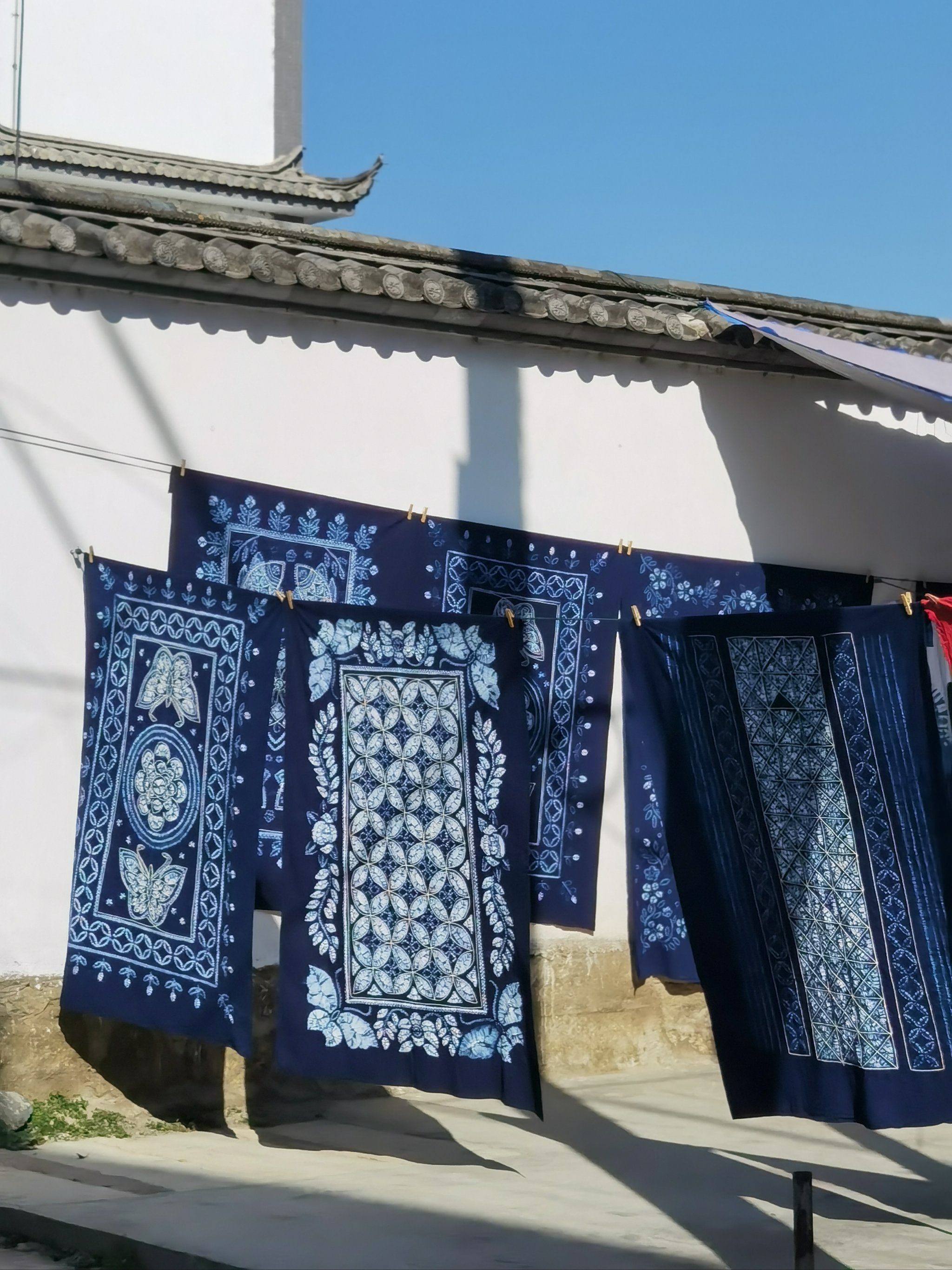 云南 大理 周城 扎染